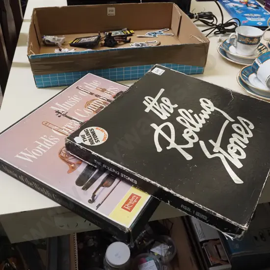 Rolling Stones album set - 1963-70, set of Worlds Greatest Composer LPs