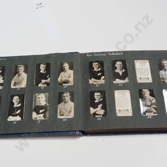 Three Castles cigarette card album