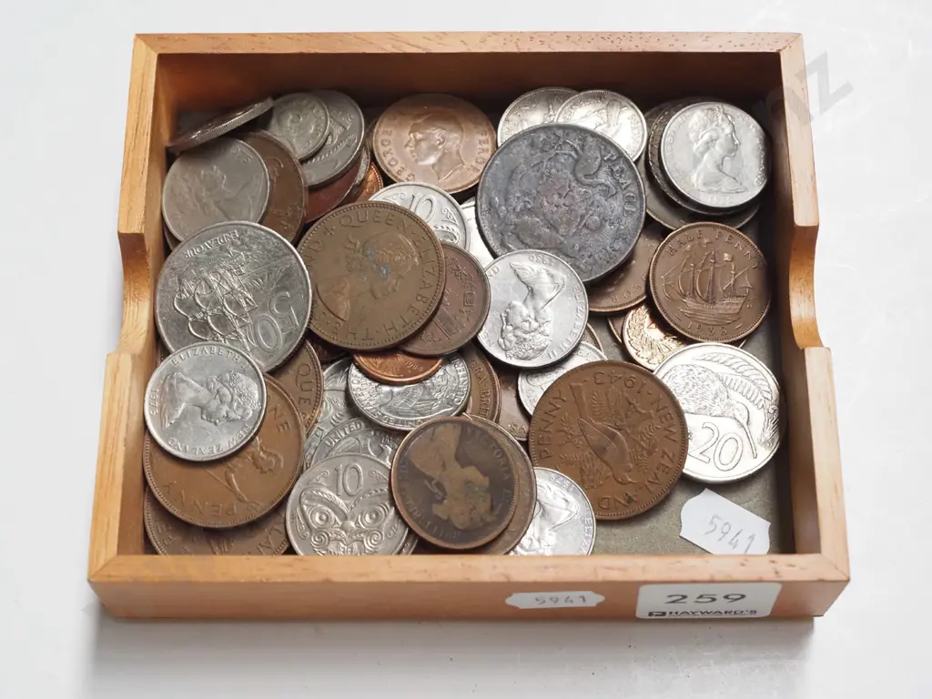 tray of coins Image 1++