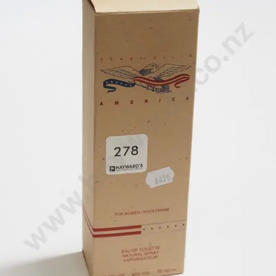 boxed as new Perry Ellis America eau de toilette 100ml