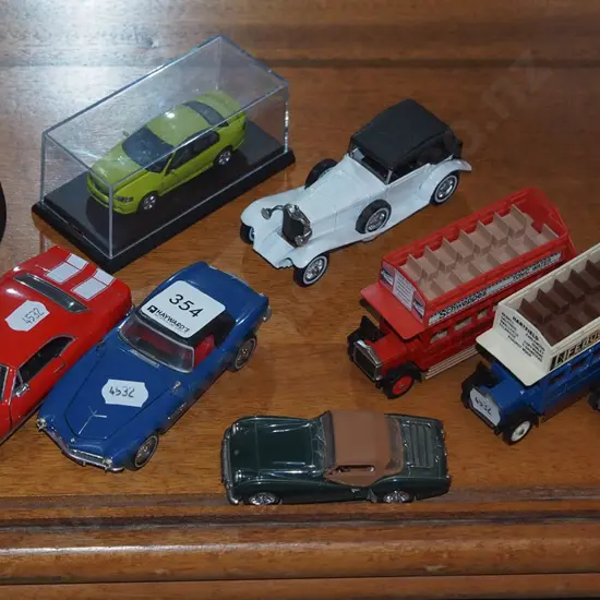 assorted toy vehicles