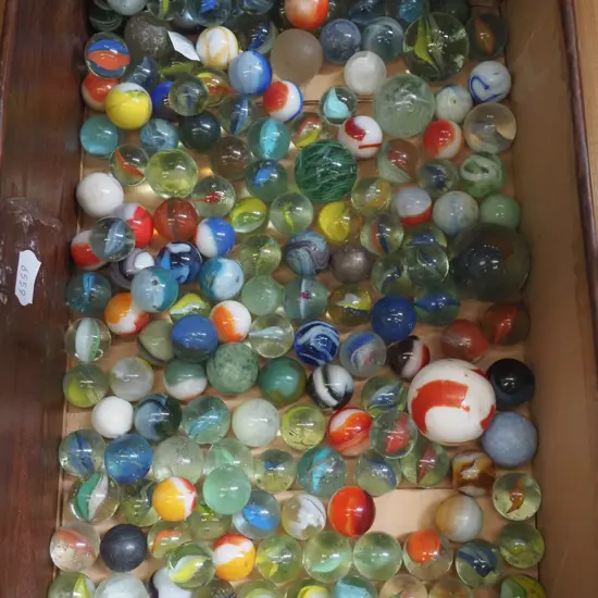 box of marbles