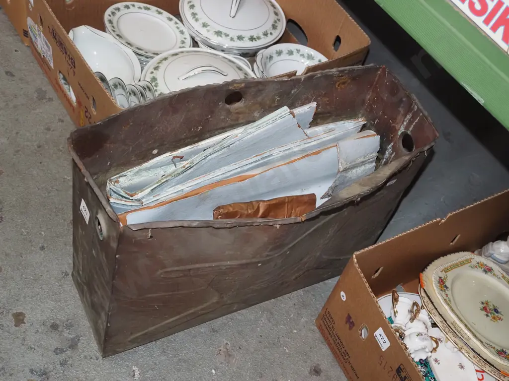 copper cistern with various pieces of copper Image 1++