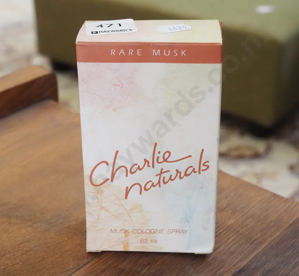 boxed as new Charlie Naturals cologne spray 65ml Image 1++