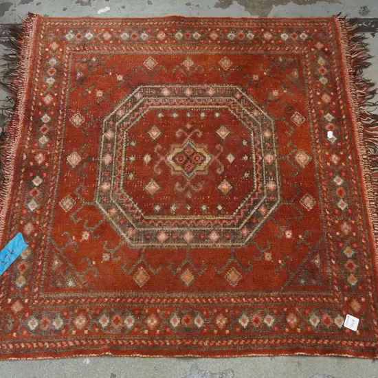 small woollen tufted floor mat L860 W840