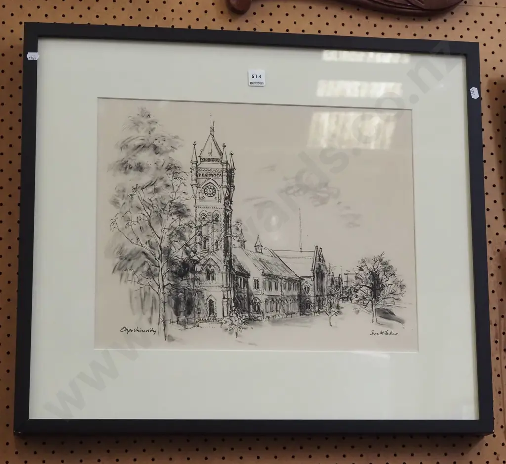 framed Shona McFarlane print - Otago University Image 1++