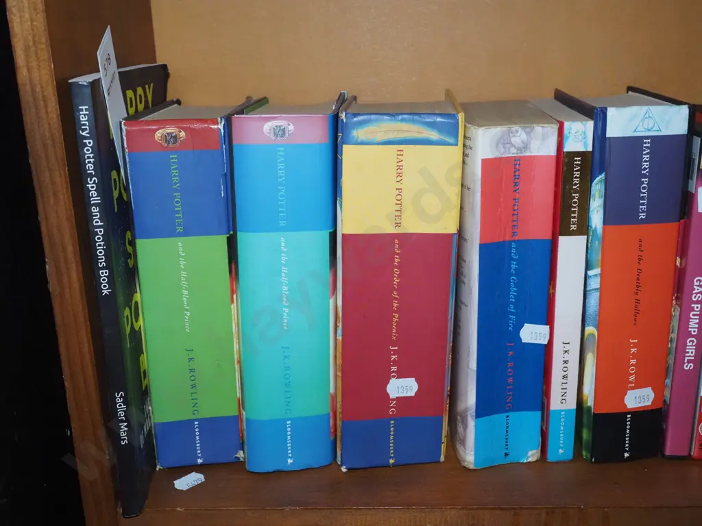 Harry Potter books Image 1++