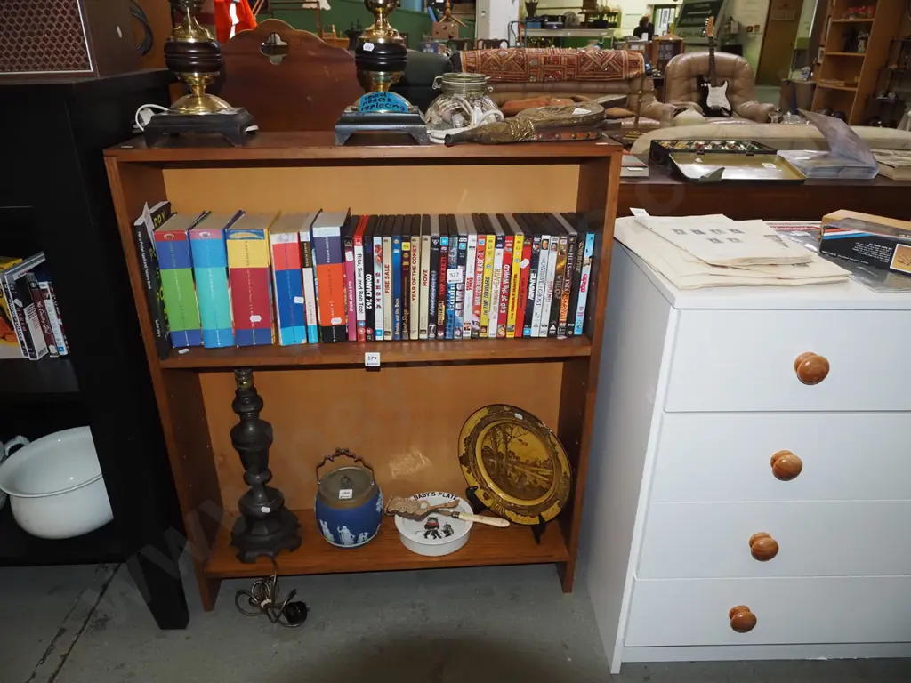 pine adjustable bookcase  H915 W765 D180 Image 1++