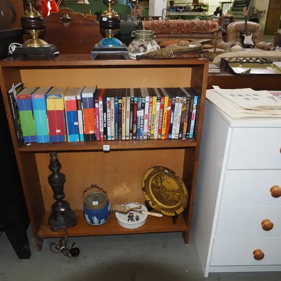 pine adjustable bookcase  H915 W765 D180