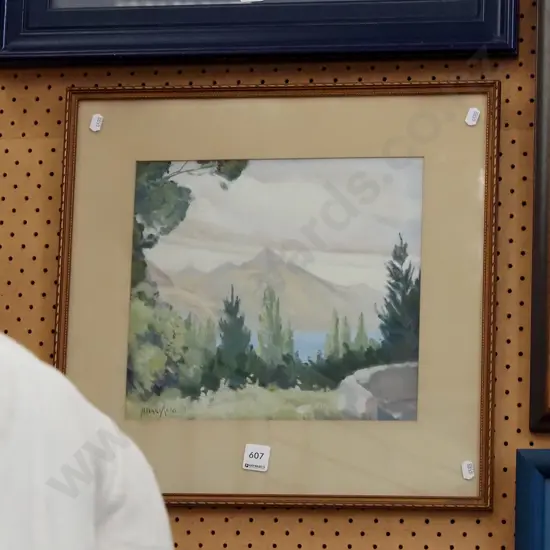 Maurice Kerr - framed oil - landscape