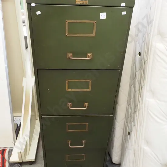 vintage filing cabinet H1340 W460 D700