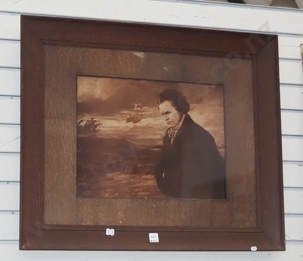oak framed print - Beethoven? Image 1++