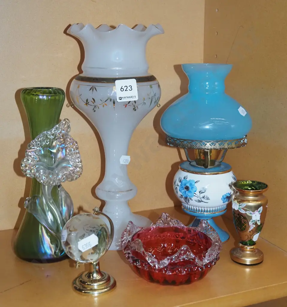 glass vases, bowl, lantern, globe Image 1++