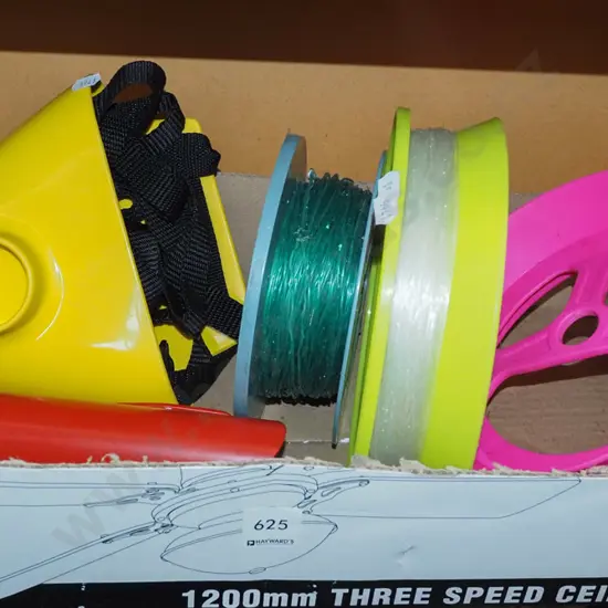 fishing lines, gimbal etc