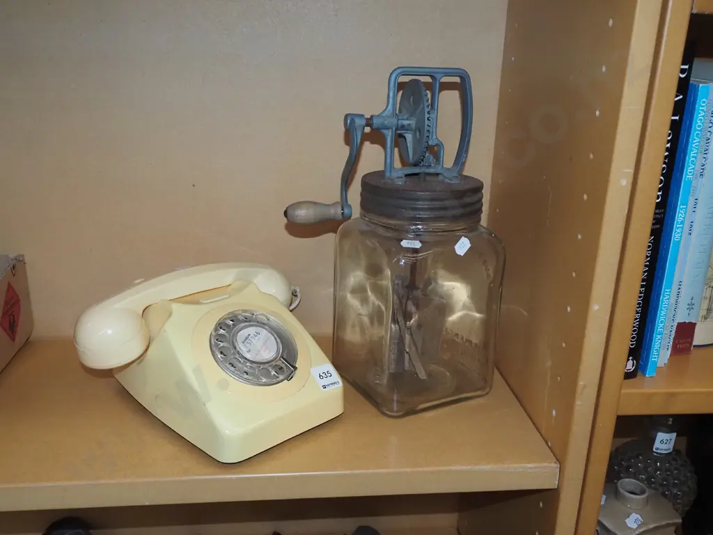 butter churn, dial phone Image 1++