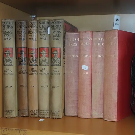 British birds books, war books