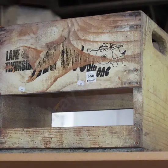 Lanes Thomson Bubbly crate - borer