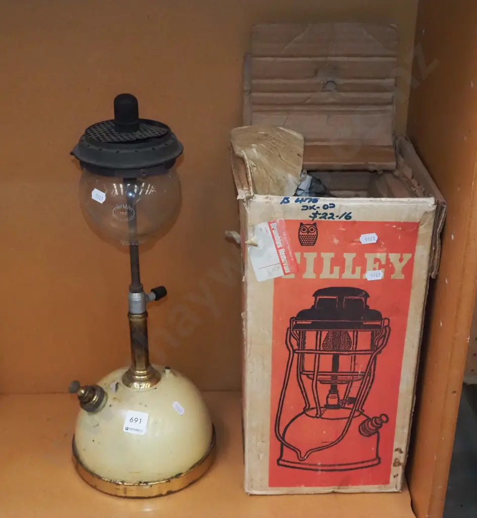 Tilley lantern on original box Image 1++