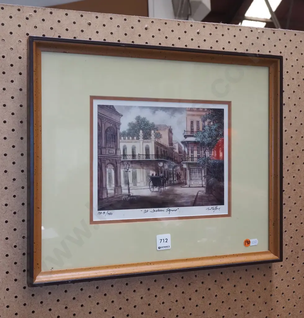 framed ltd edition print - stream scene Image 1++