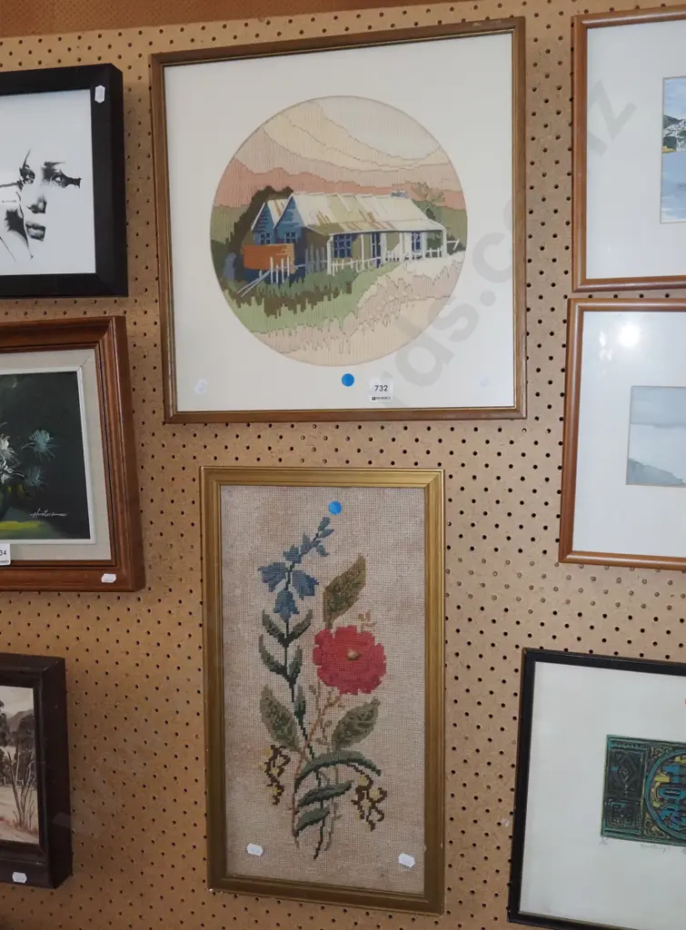 2x needleworks - blue dots Image 1++