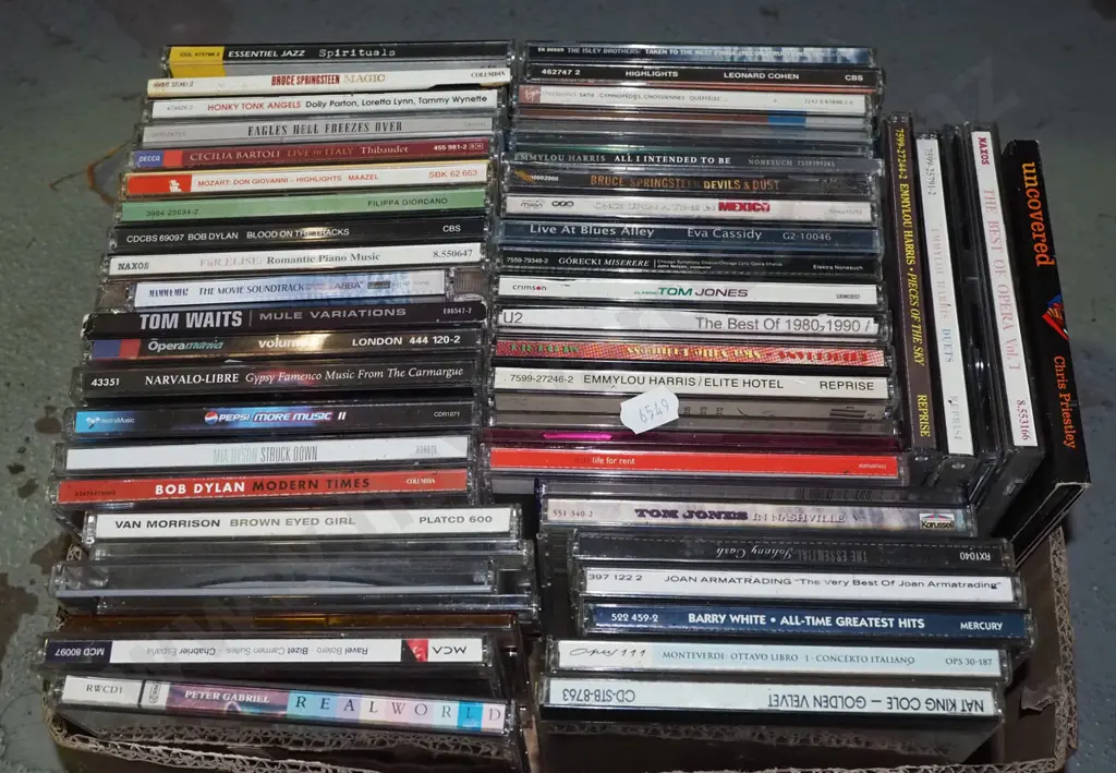 box of CDs Image 1++