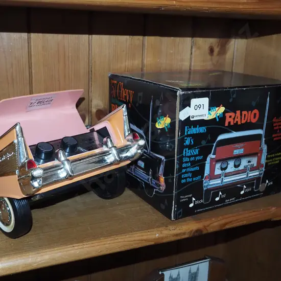boxed Fabulous 50s classic car radio