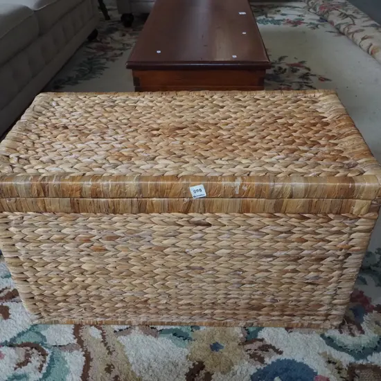 seagrass laundry/blanket box
