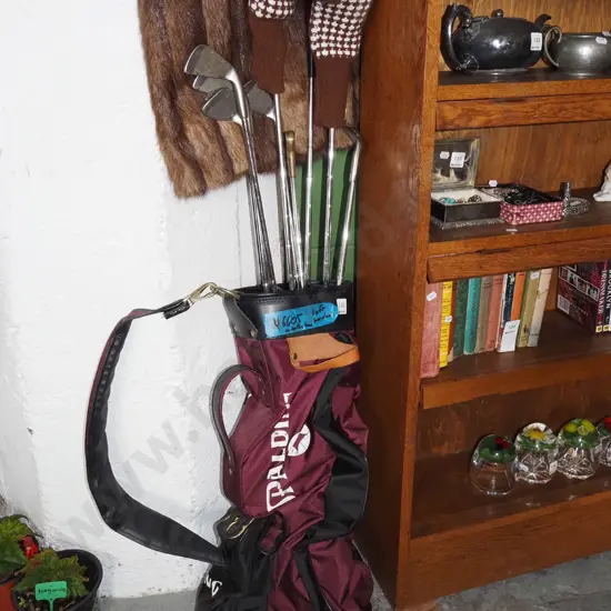 left handed golf clubs , bag etc