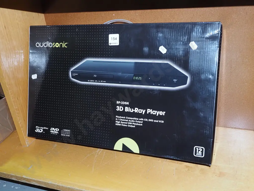 boxed as new 3D Blue Ray player Image 1++