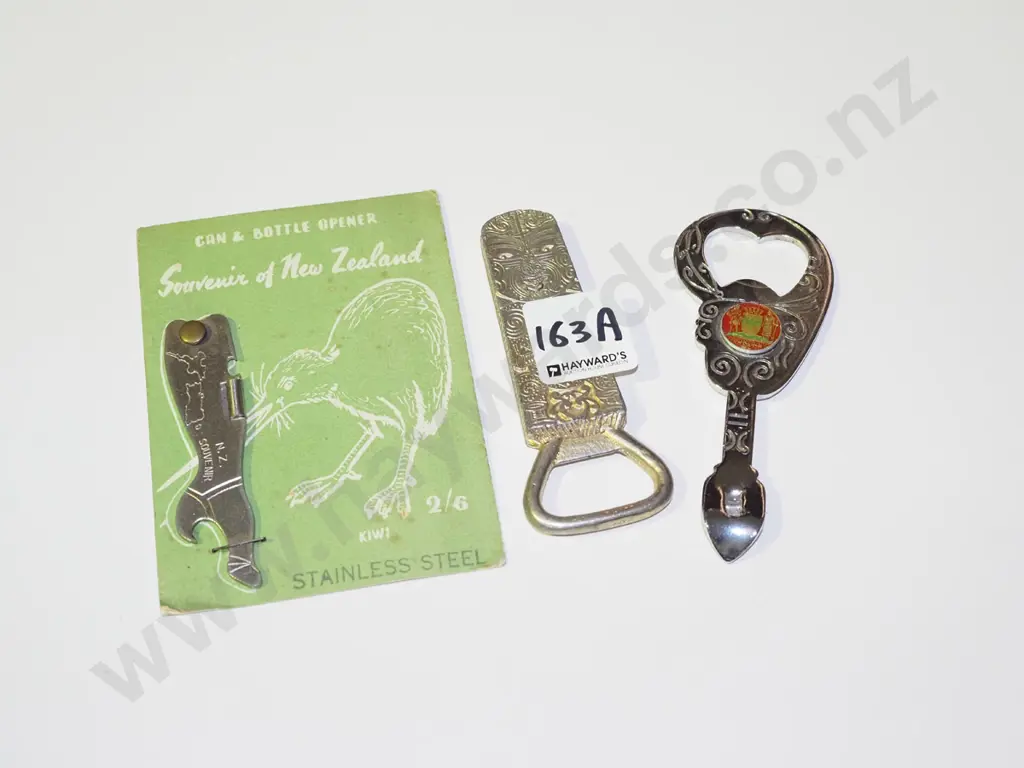 3x NZ souvenir bottle/can openers Image 1++