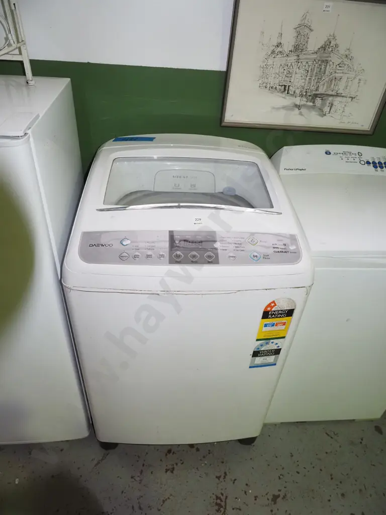 Daewoo 8.5kg top loading washing machine Image 1++