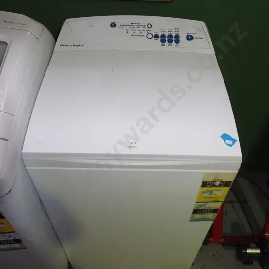 F&P top loading washing machine