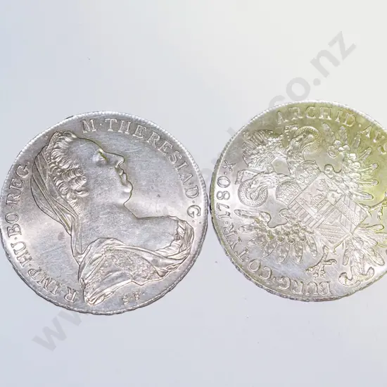 2x reproduction ancient coins