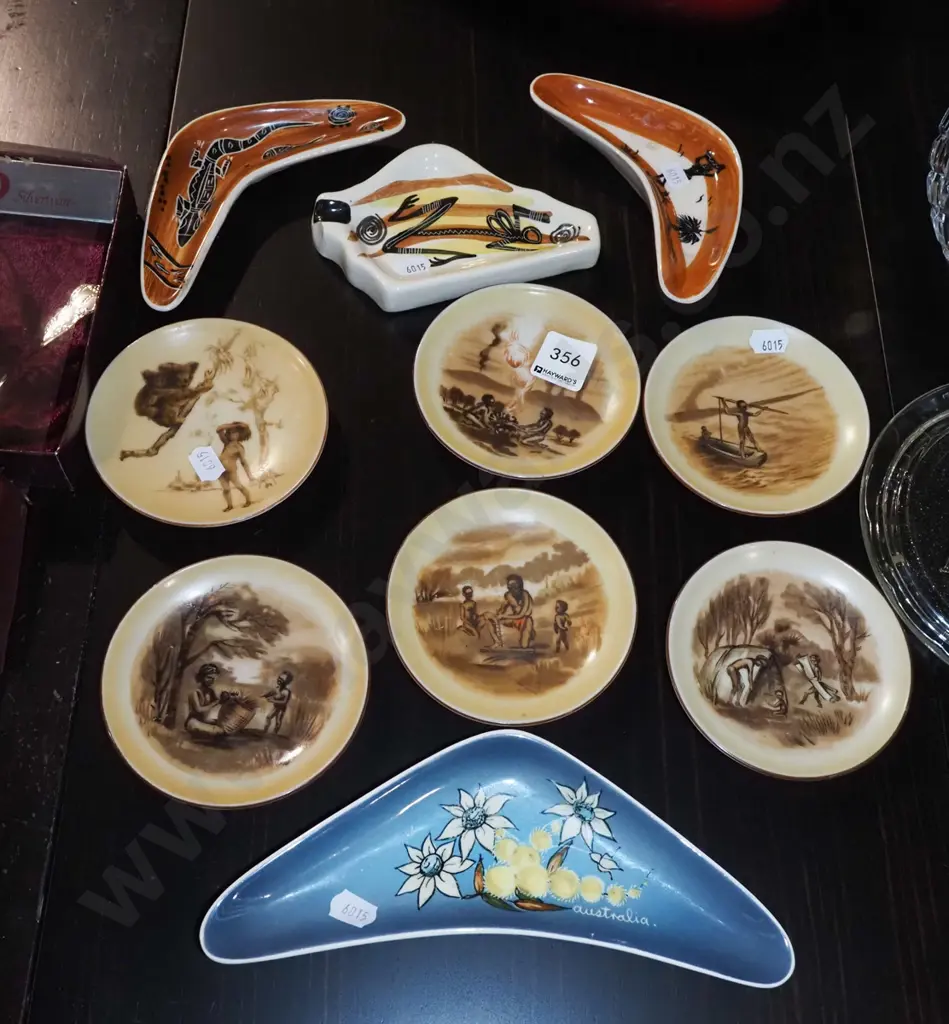 Australian souvenir pin dishes, ashtray Image 1++
