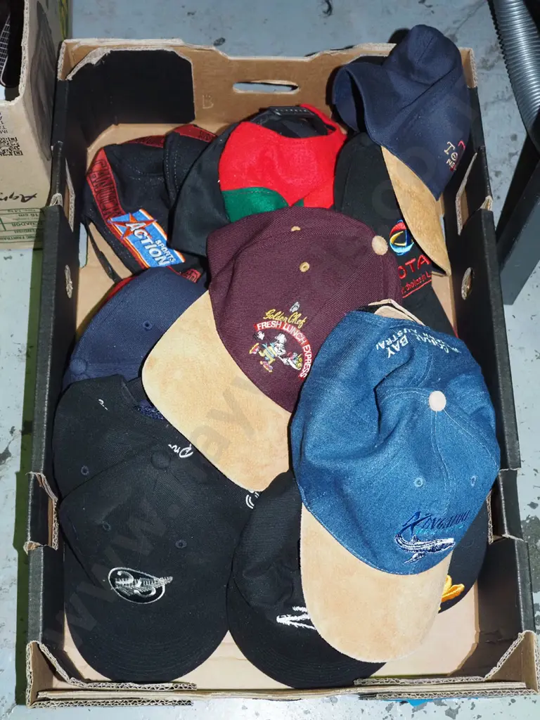 box; various caps Image 1++