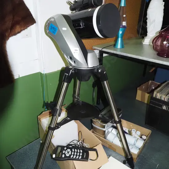 Skywatcher astronomical telescope, box of accessories