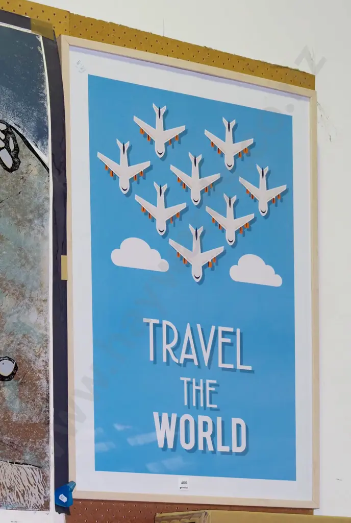 framed poster print - Travel The World Image 1++