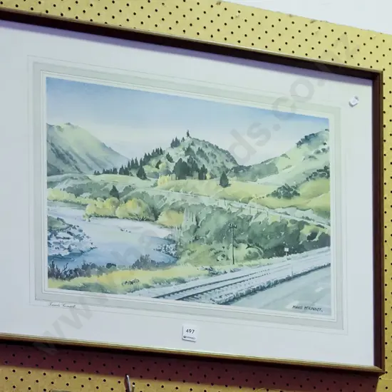 framed Mavis McKinney print - Towards Cromwell