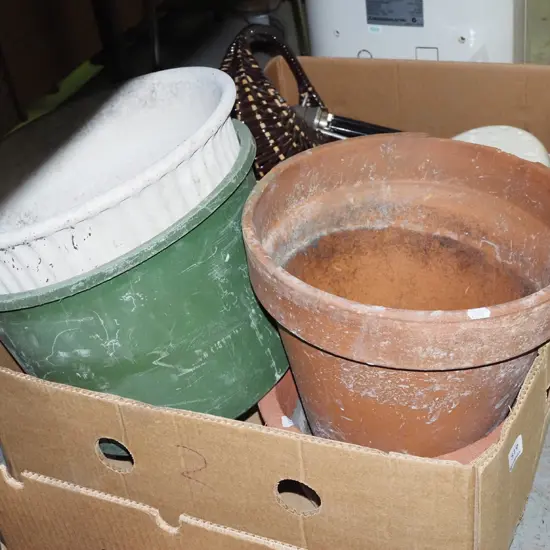 box of garden planters
