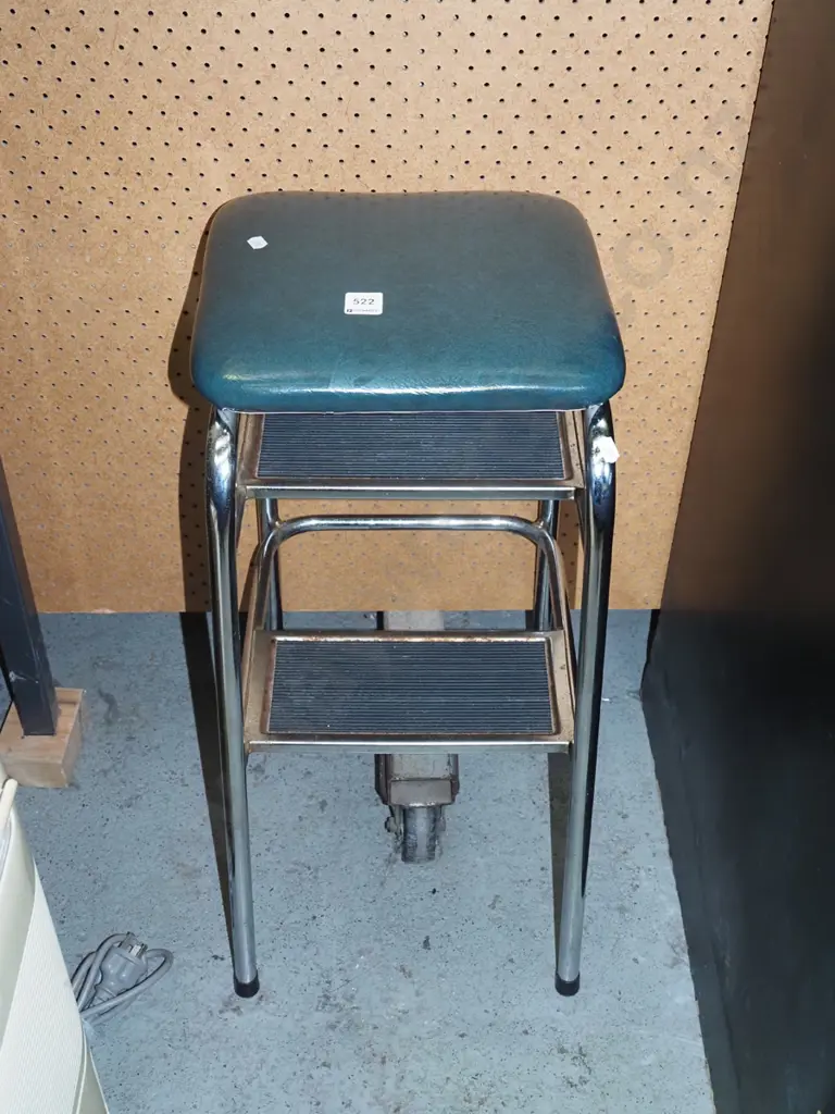 vinyl kitchen step stool Image 1++