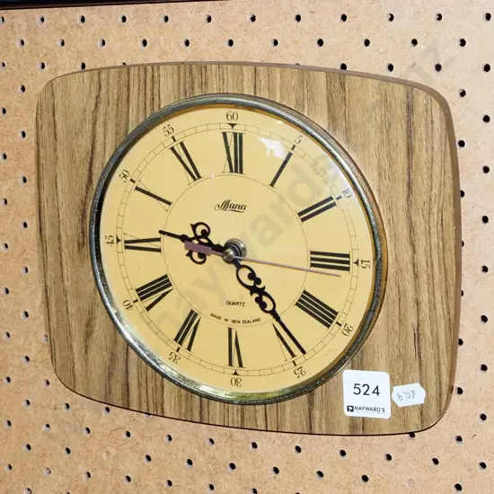 retro wall clock
