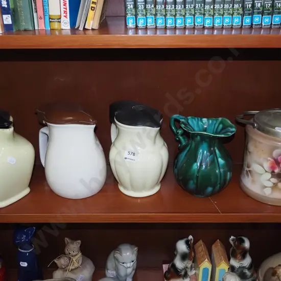 3x vintage electric jugs, milk jug etc