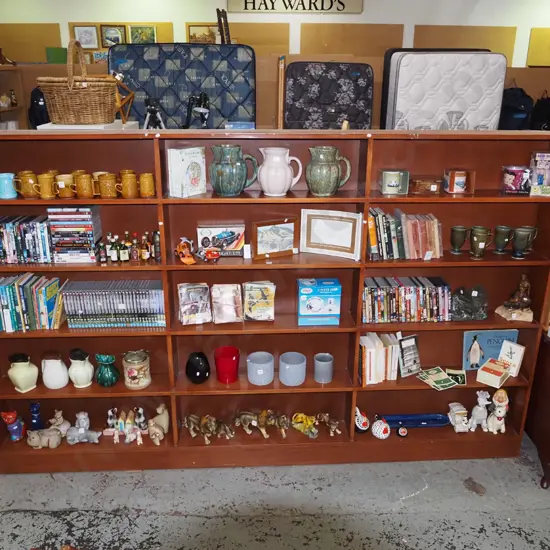 large hardwood bookcase H1715 W2745 D210