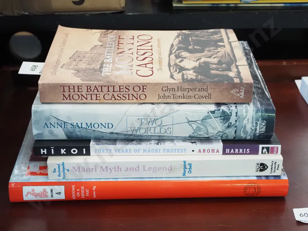 various NZ history books Image 1++