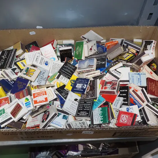 box of match boxes