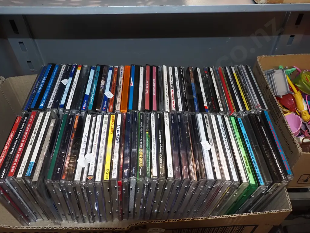 box of CDs Image 1++
