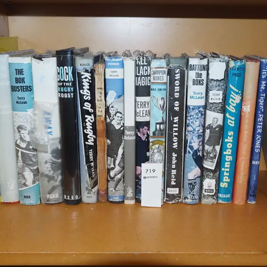 vintage rugby books
