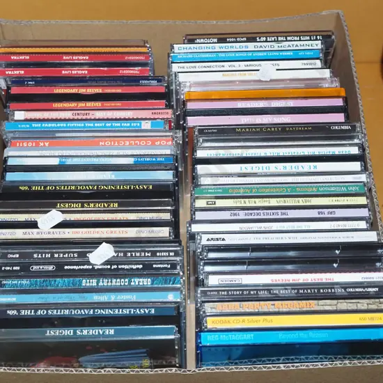 box; CDs