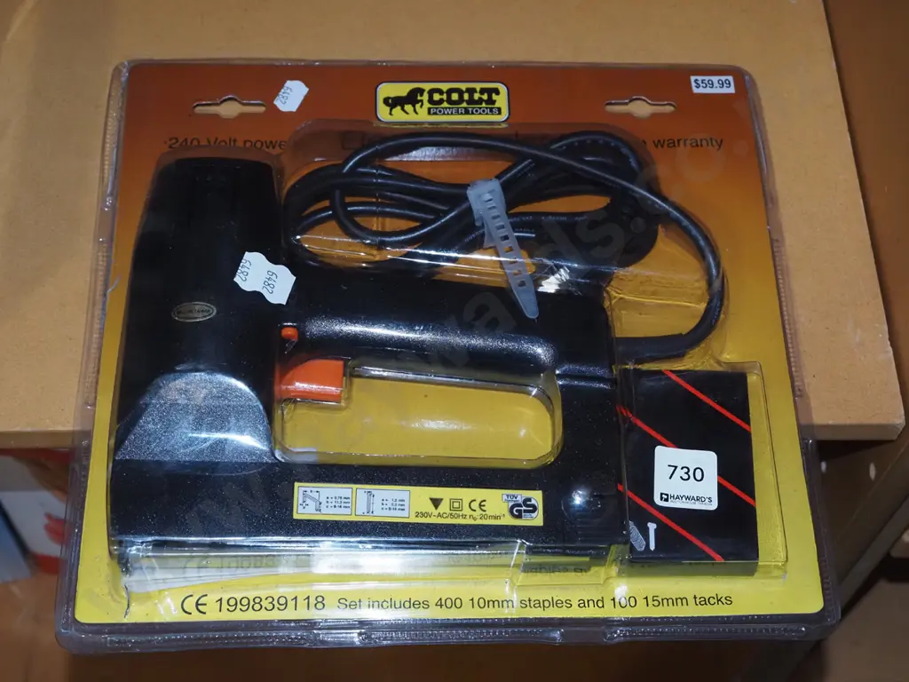 as new old stock Colt electric stapler Image 1++