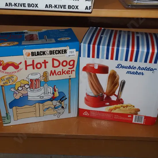 2x as new old stock hot dog makers